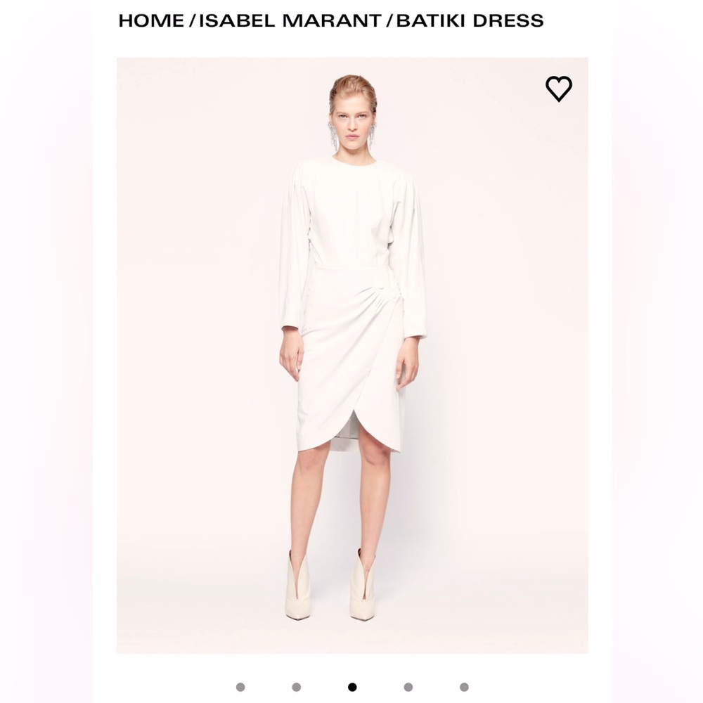 Stunning Isabel Marant leather midi dress